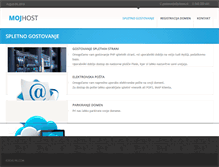 Tablet Screenshot of mojhost.com